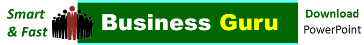 Business Guru - PowerPoint presentation for trainers, smart & fast course material